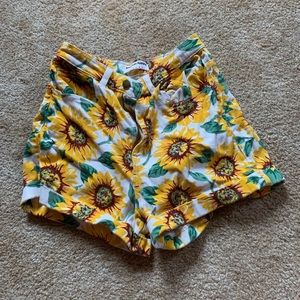 American Apparel Jean Shorts